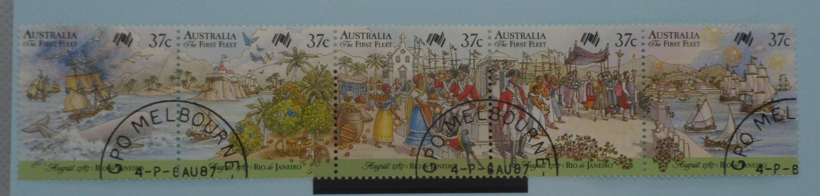 Australia Stamps, 1987, SG1077a, Used image 0
