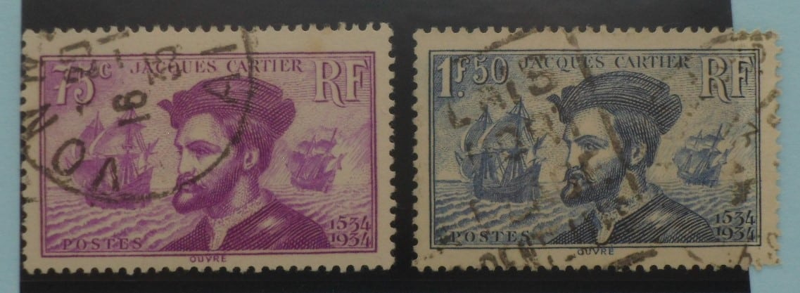 France Stamps, 1934, SG521-522, Used image 0