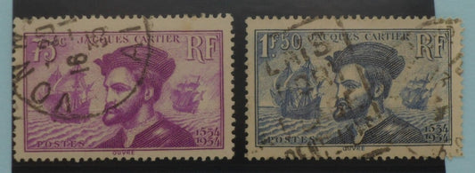 France Stamps, 1934, SG521-522, Used image 0