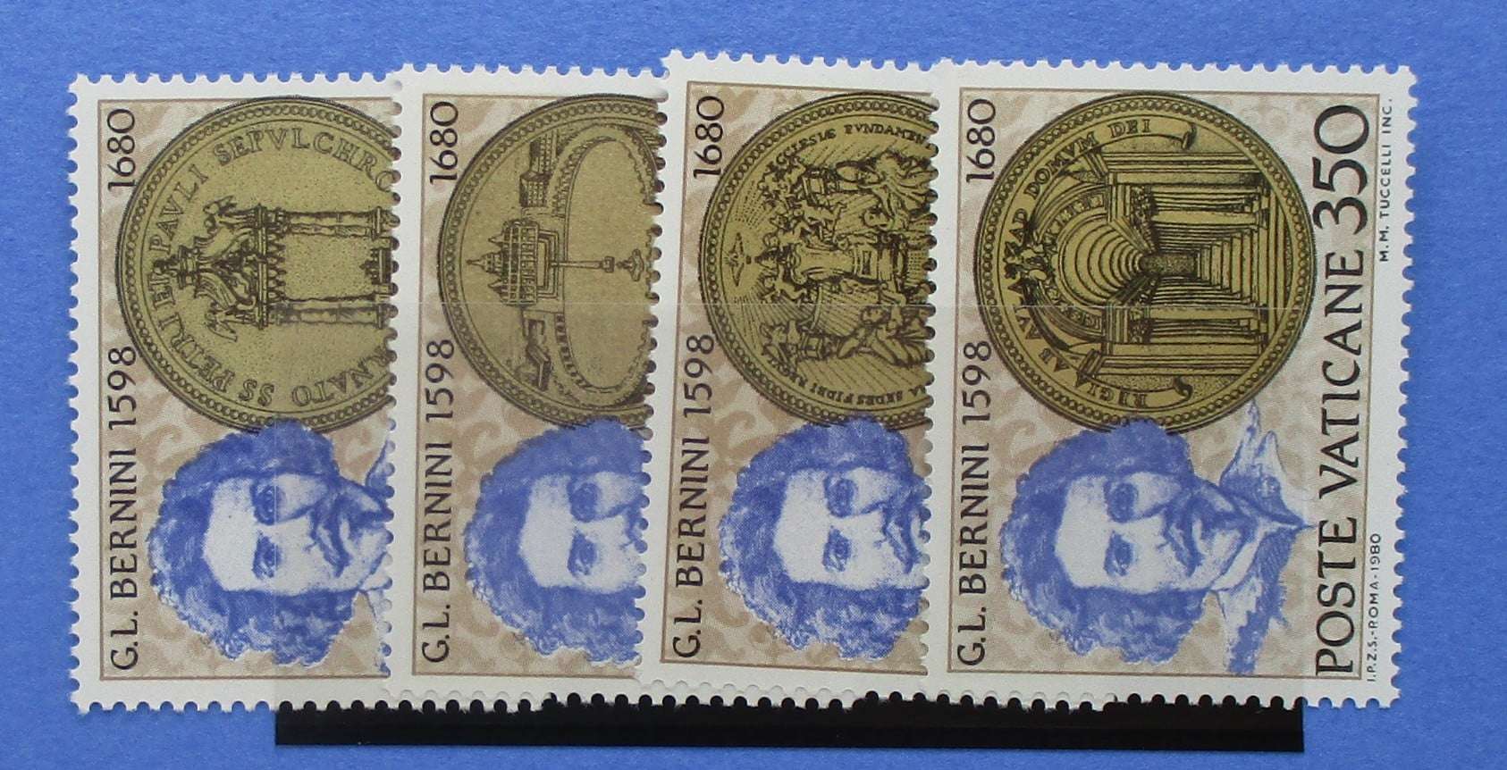 Vatican City Stamps, 1980, SG747-750, Mint image 0