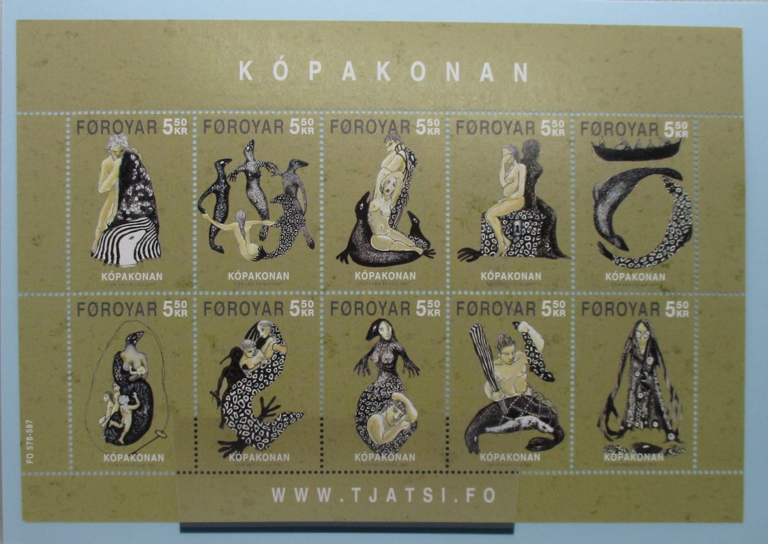 Faroe Islands Stamps, 2007, SG527a, Mint image 0