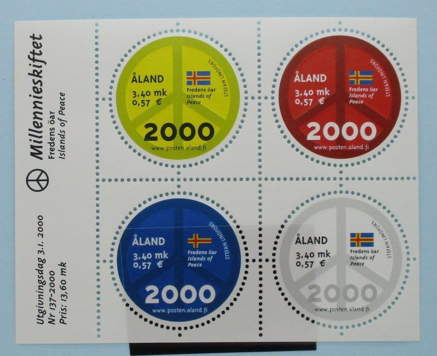 Aland Islands Stamps, 2000, MS171, Mint image 0