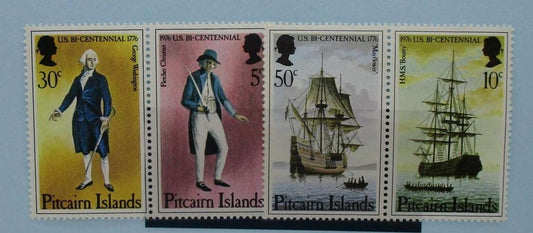 Pitcairn Islands Stamps, 1976, SG167-170, Mint image 0