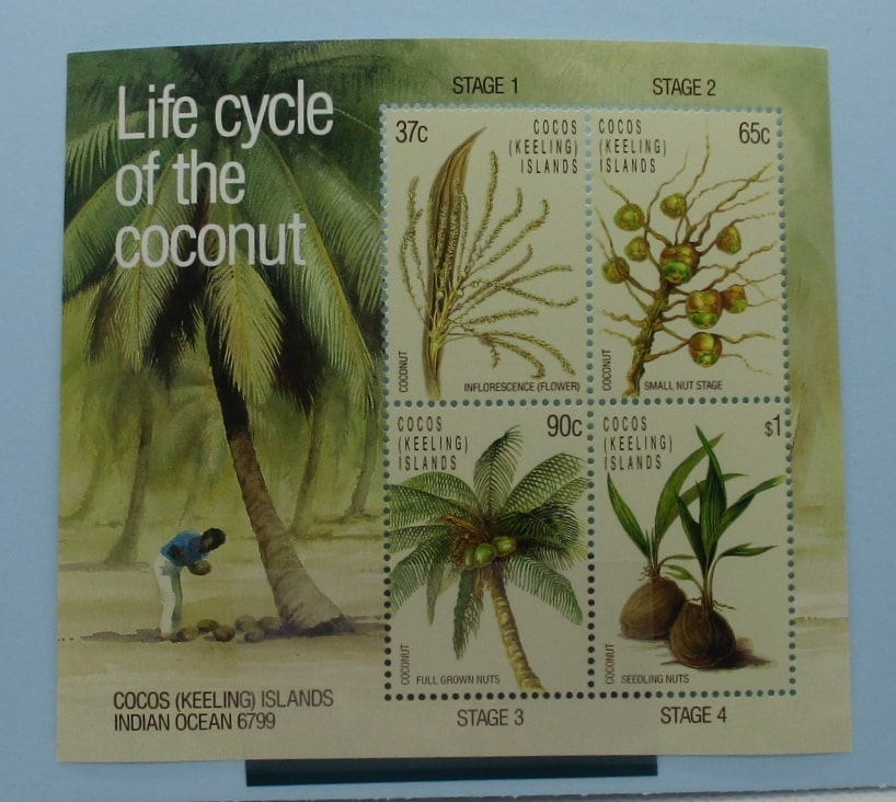 Cocos (Keeling) Islands Stamps, 1988, MS184, Mint image 0