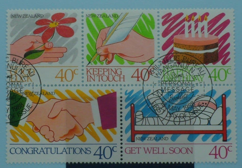 New Zealand Stamps, 1988, SG1455a, Used image 0
