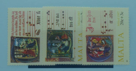 Malta Stamps, 1987, SG813-815, Mint image 0