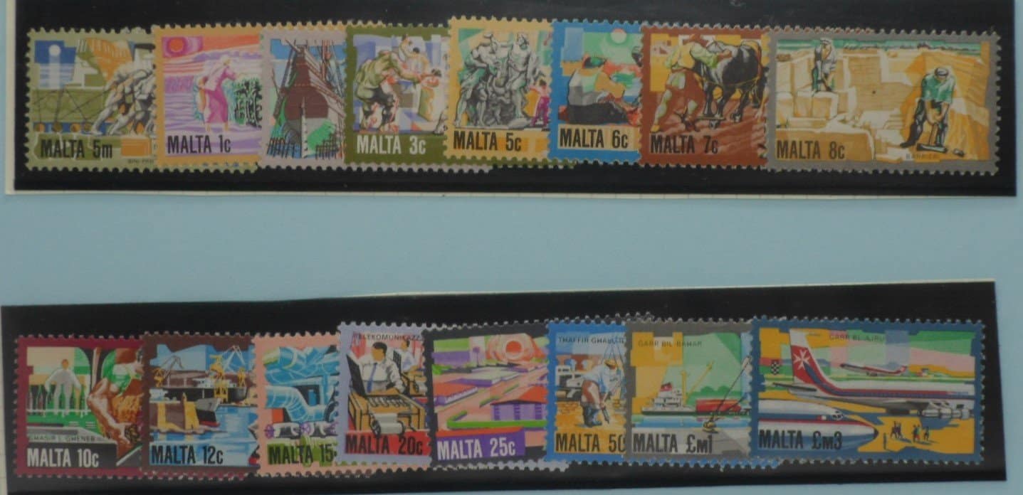 Malta stamps, 1981, SG667-682, Mint image 0