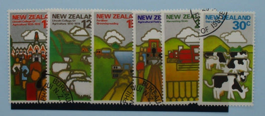 New Zealand Stamps, 1978, SG1164-1169, Used image 0