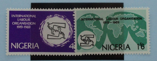 Nigeria Stamps, 1969, SG235-236, Mint image 0