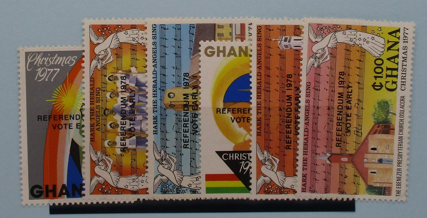Ghana Stamps, 1978, SG828-833, Mint image 0