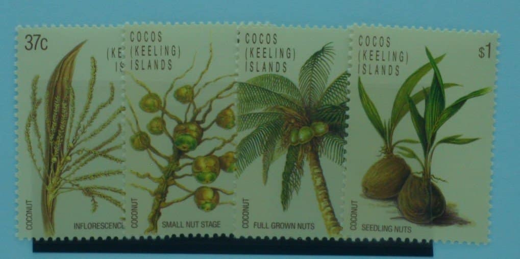 Cocos (Keeling) Islands Stamps, 1988, SG180-183, Mint image 0