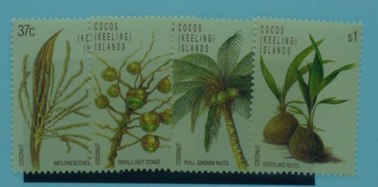Cocos (Keeling) Islands Stamps, 1988, SG180-183, Mint image 0