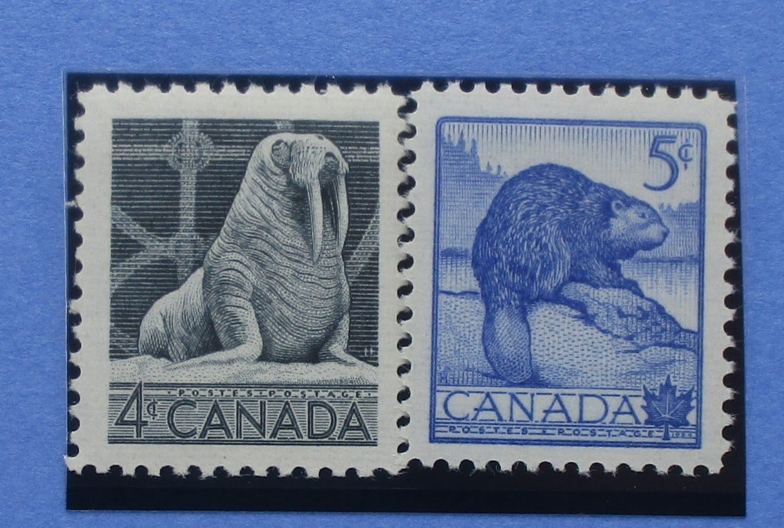 Canada Stamps, 1954, SG472-473, Mint image 0