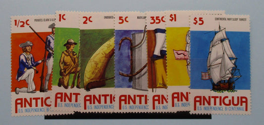 Antigua Stamps, 1976, SG487-493, Mint image 0
