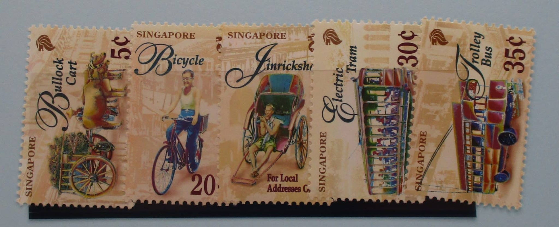 Singapore Stamps, 1997, SG869-873, Mint image 0