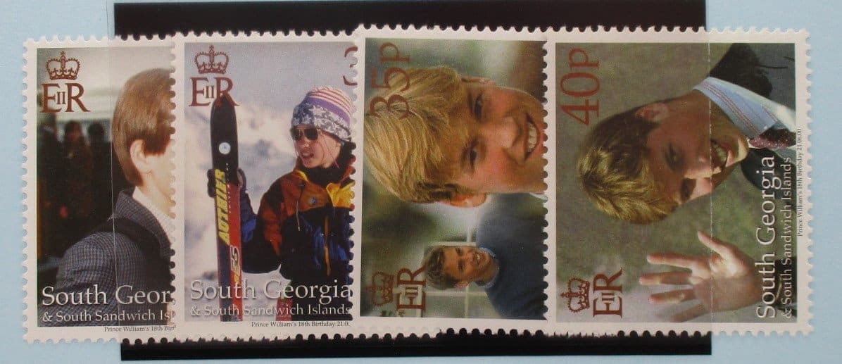 South Georgia and South Sandwich Islands Stamps, 2000, SG315-318, Mint image 0