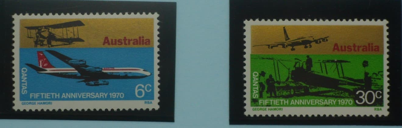Australia Stamps, 1970, SG477-478, Mint image 0