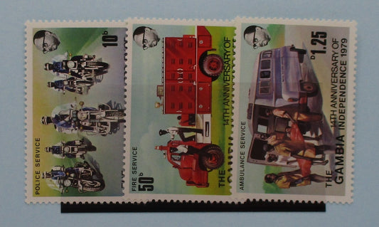Gambia Stamps, 1979, SG407-409, Mint image 0