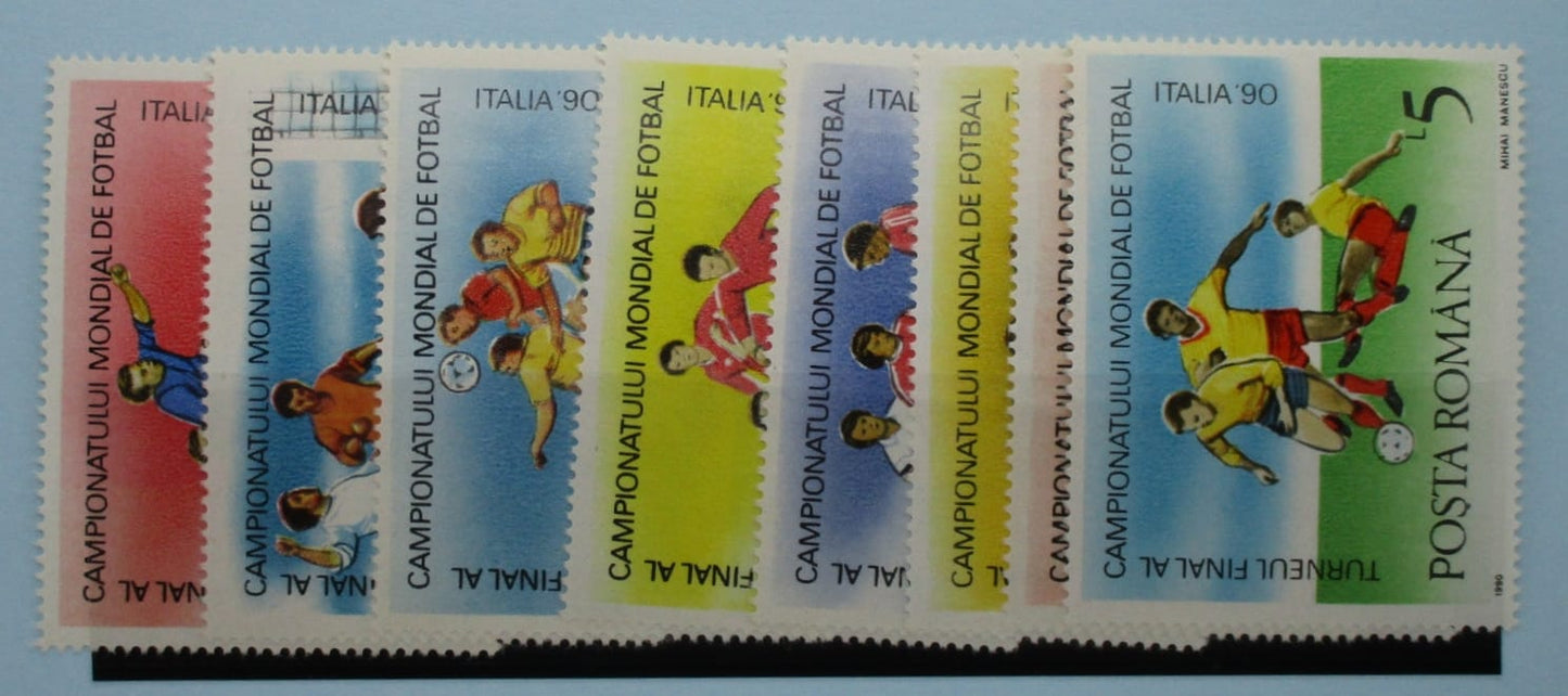Romania Stamps, 1990, SG5276-5283, Mint image 0