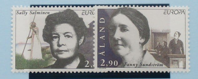 Aland Islands Stamps, 1996, SG109-110, Mint image 0