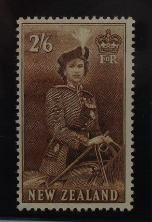 New Zealand Stamps, 1953-59, SG733d, Mint image 0
