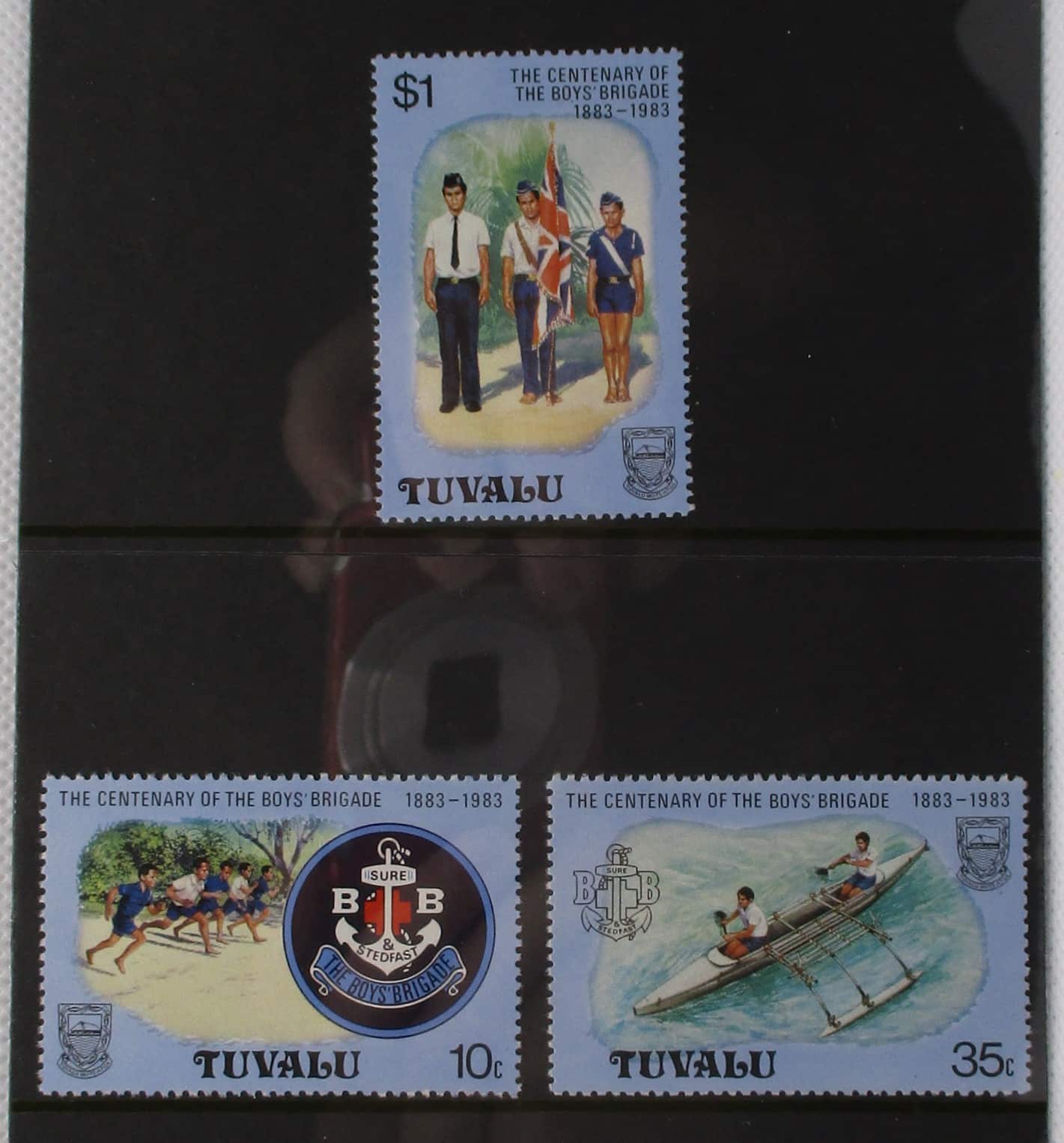 Tuvalu Stamps, 1983, SG221-223, Mint image 0