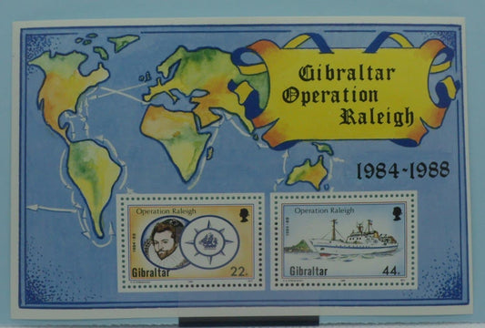 Gibraltar Stamps, 1988, MS603, Mint image 0