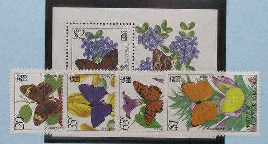 Turks and Caicos Islands Stamps, 1982, SG685-688, MS689, Mint image 0