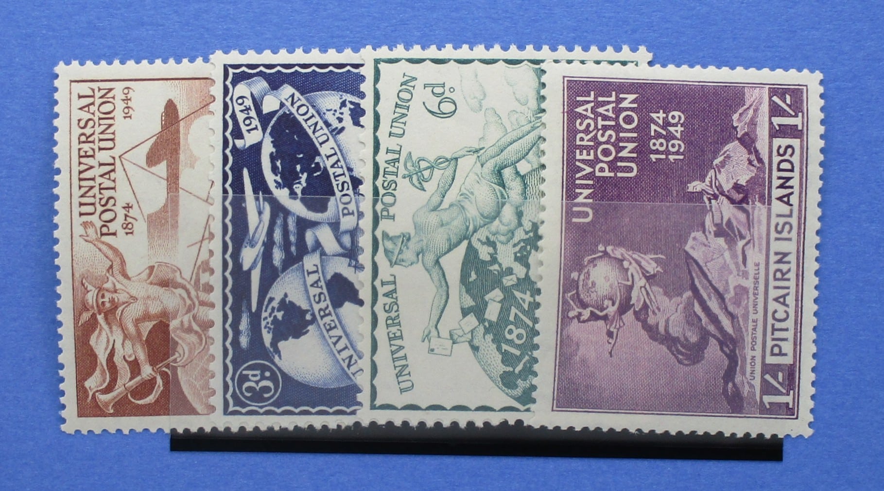 Pitcairn Islands Stamps, 1949, SG13-16, Mint image 0