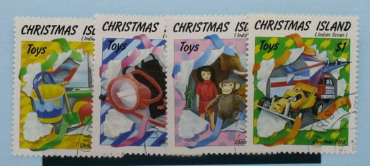 Christmas Island Stamps, 1988, SG259-262, Used image 0