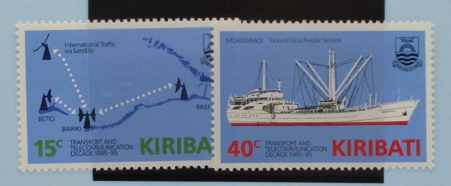 Kiribati Stamps, 1985, SG249-250, Mint image 0
