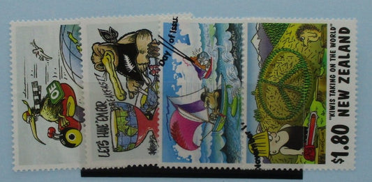 New Zealand Stamps, 1997, SG2118-2121, Used image 0