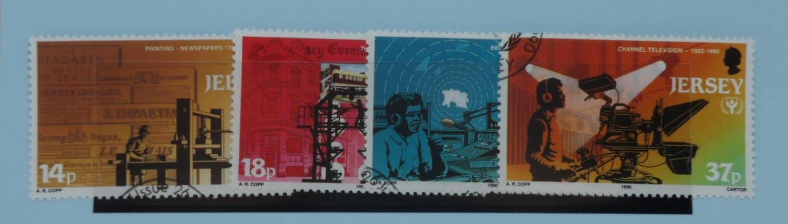 Jersey Stamps, 1990, SG526-529, Used image 0