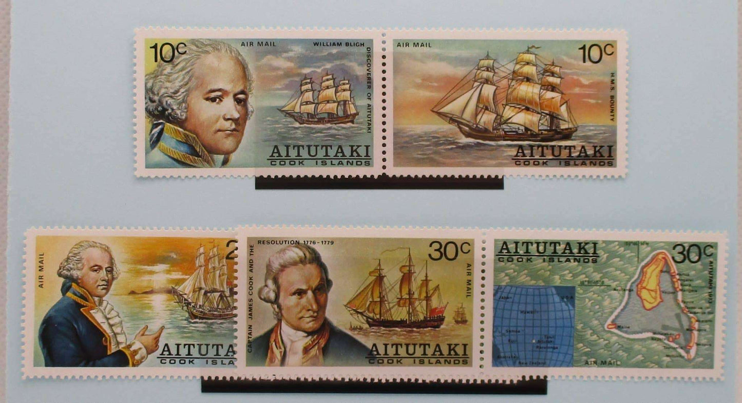 Aitutaki Stamps, 1974, SG123-128, Mint image 0