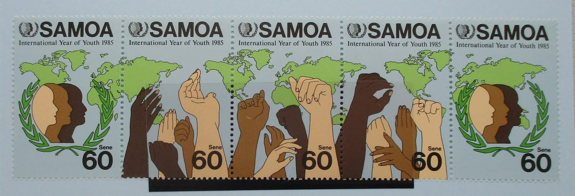 Samoa Stamps, 1985, SG706-710, Mint image 0