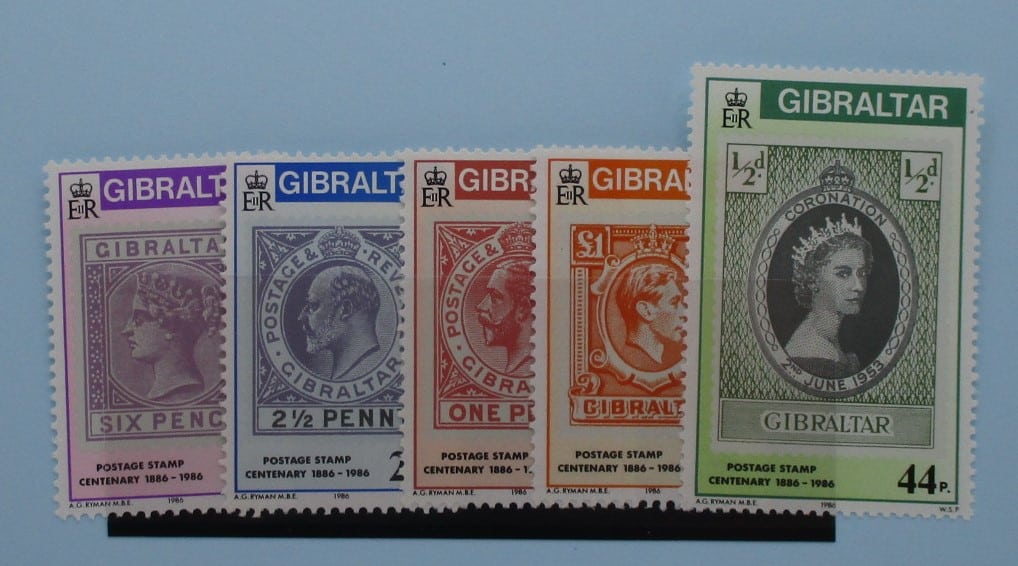 Gibraltar Stamps, 1986, SG534-538, Mint image 0