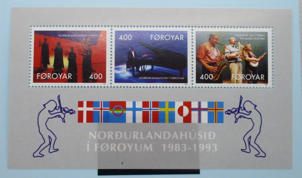 Faroe Islands Stamps, 1993, MS238, Mint image 0