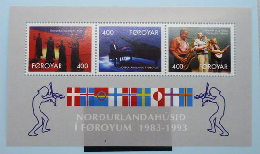 Faroe Islands Stamps, 1993, MS238, Mint image 0
