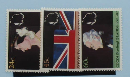 Cocos (Keeling) Islands  Stamps, 1982, SG79-81, Mint image 0
