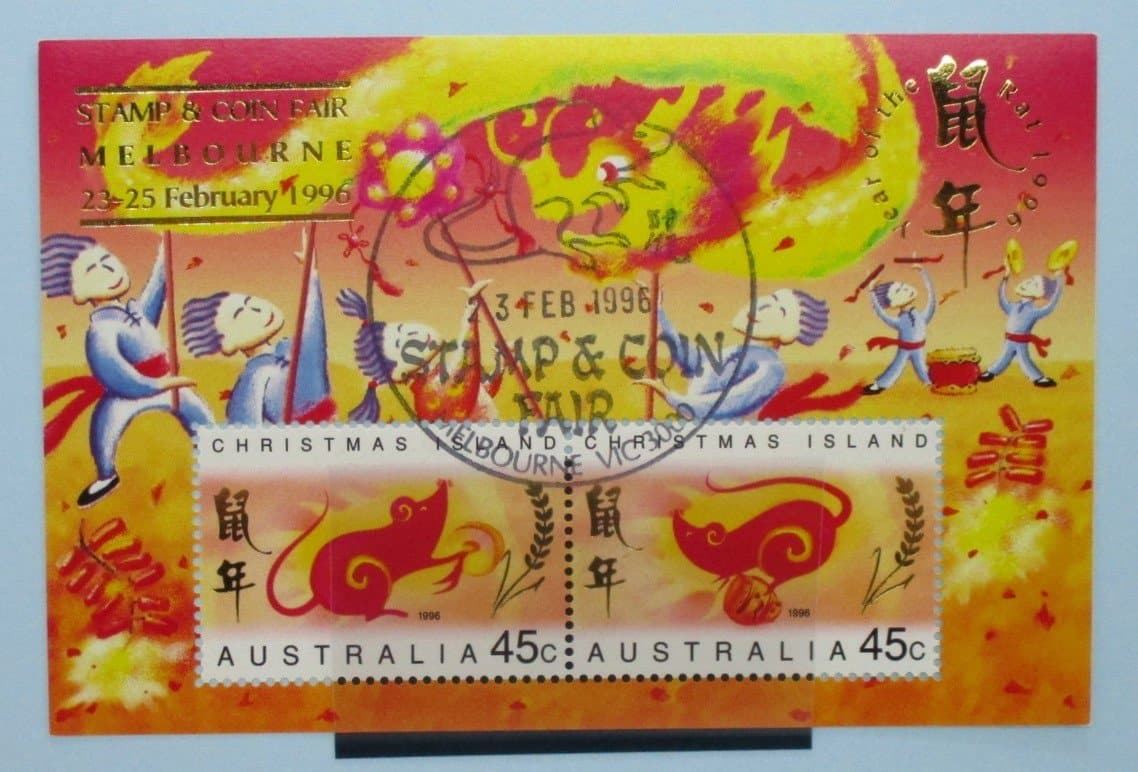 Christmas Island Stamps, 1996, MS427, Used image 0