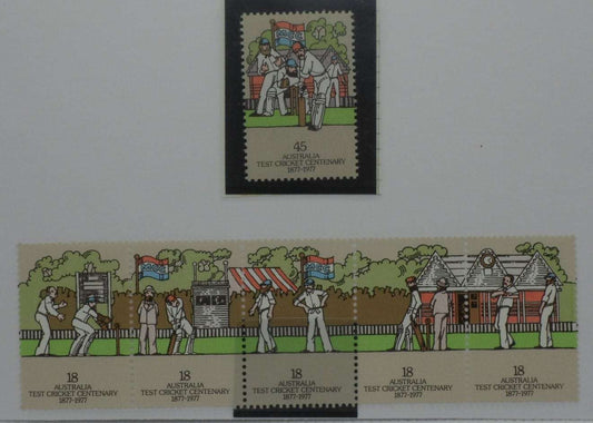 Australia Stamps, 1977, SG647a, SG652, Mint image 0