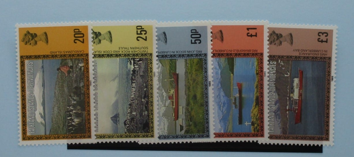 Falkland Island Dependencies Stamps, 1985, SG148-152, Mint image 0