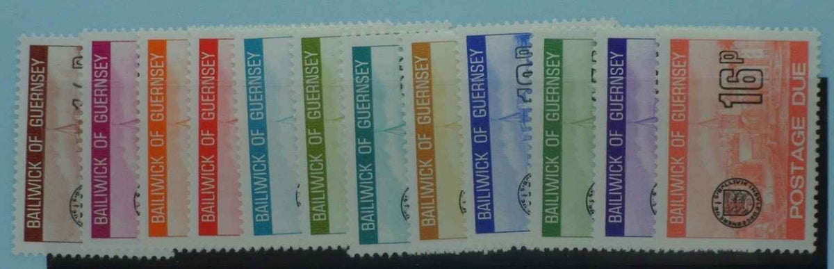Guernsey Stamps, 1977-80, SG D18-D29, Mint image 0