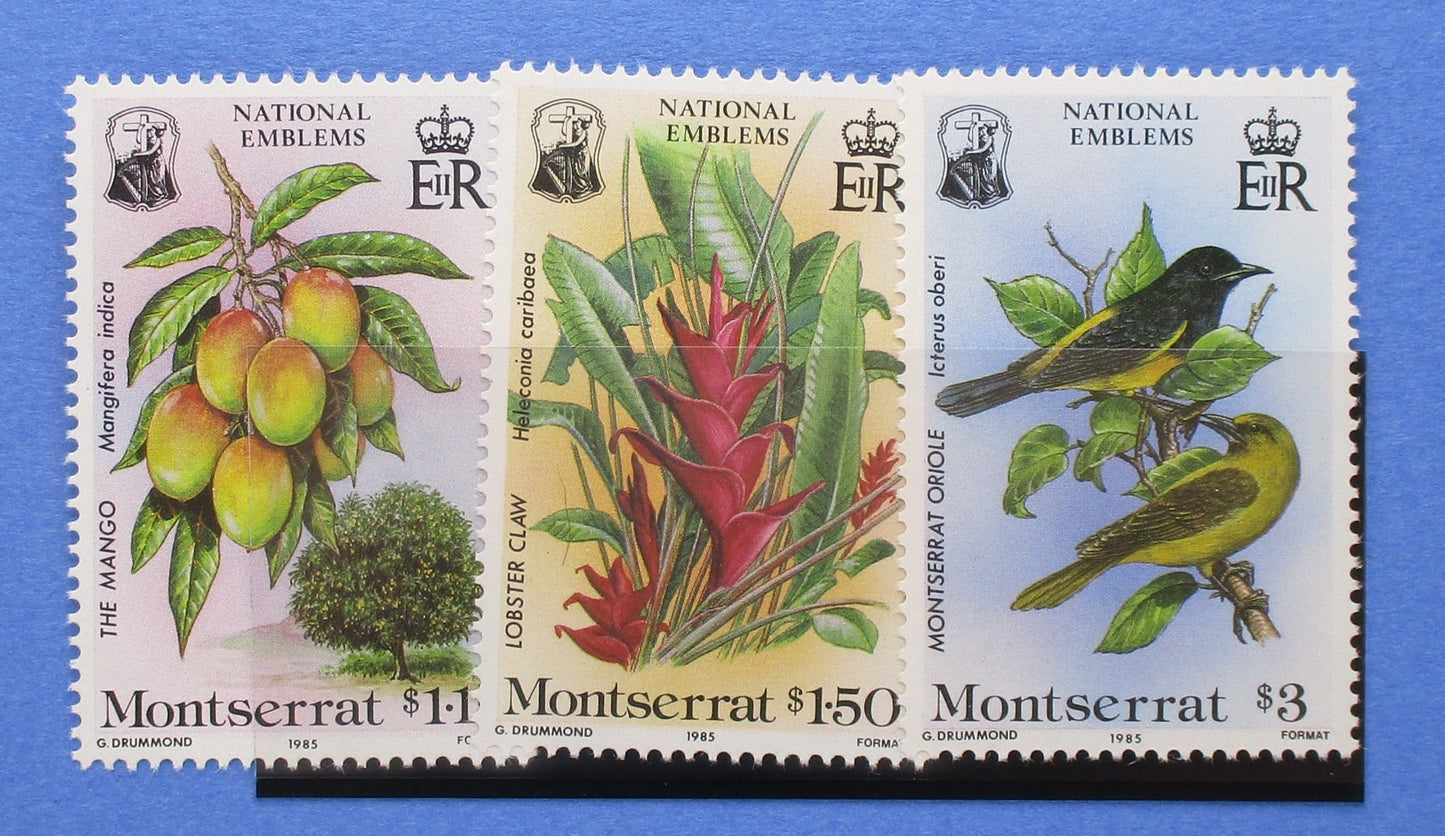 Montserrat Stamps, 1985, SG628-630, Mint image 0