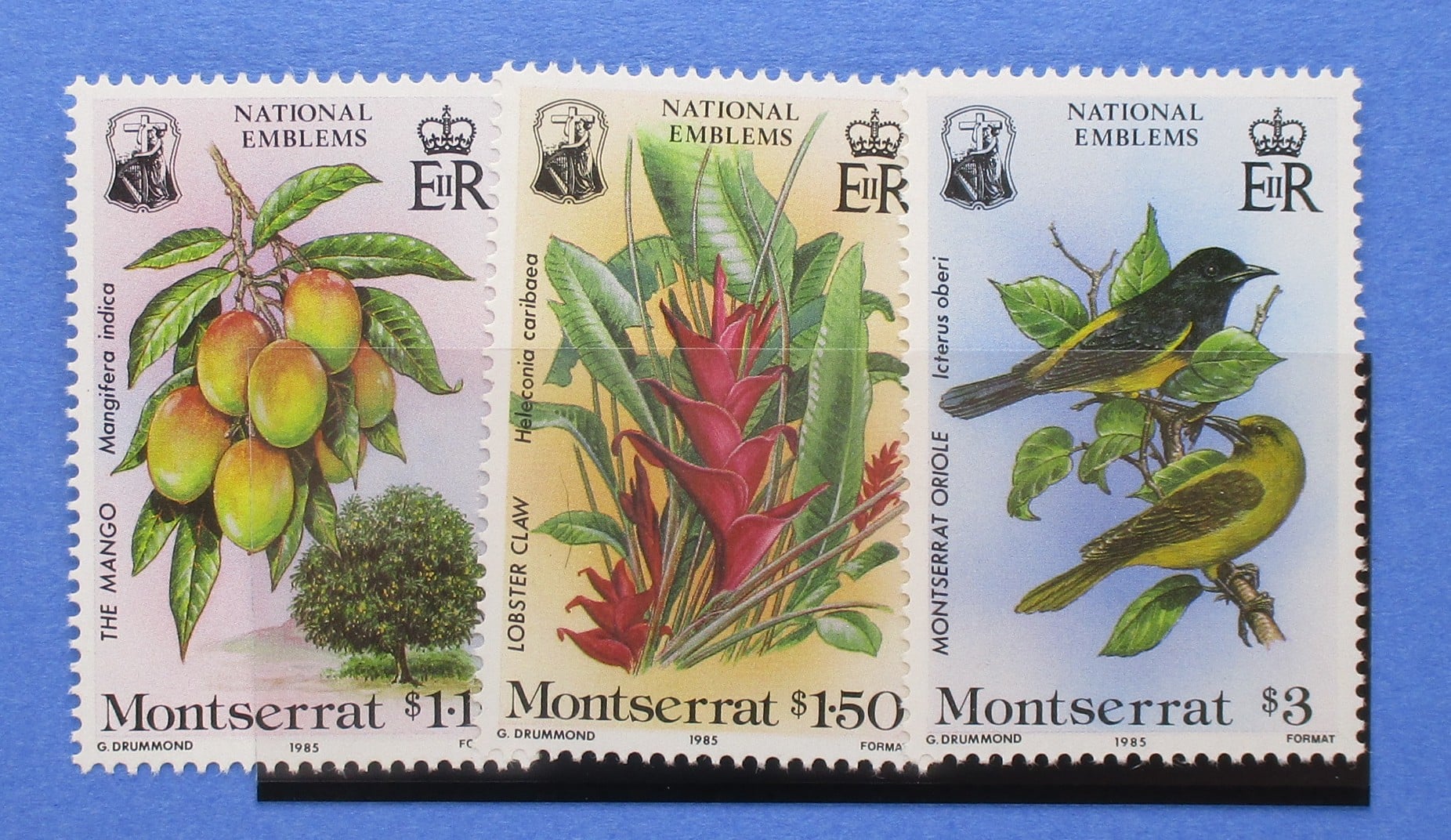 Montserrat Stamps, 1985, SG628-630, Mint image 0