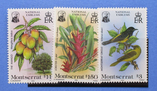 Montserrat Stamps, 1985, SG628-630, Mint image 0