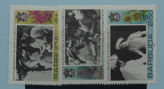Barbuda Stamps, 1986, SG861-863, Mint image 0