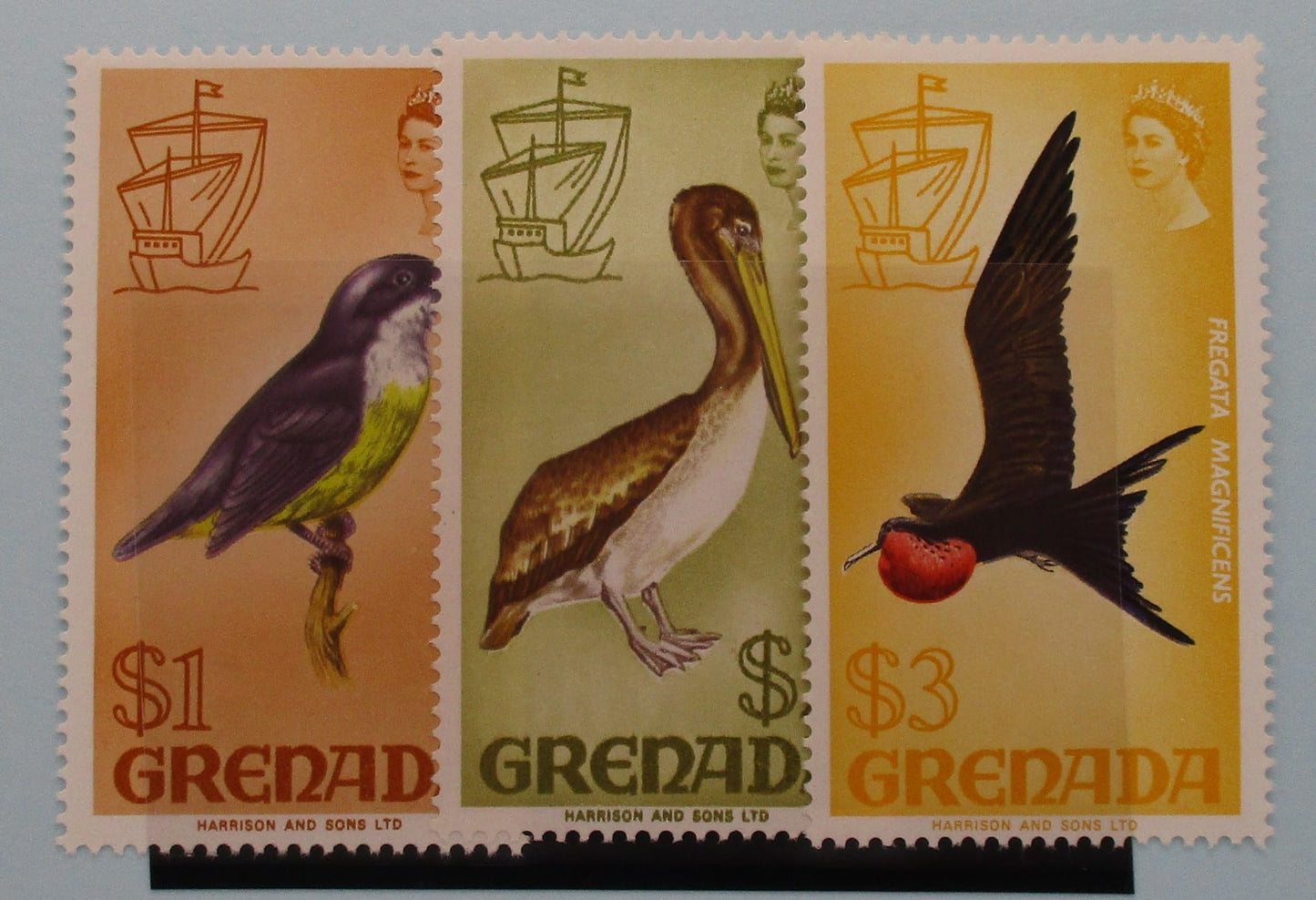 Grenada Stamps, 1968-71, SG318-320, Mint image 0