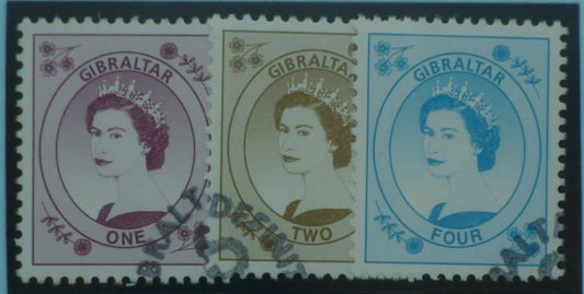 Gibraltar Stamps, 1999-2001, SG857-859, Used image 0