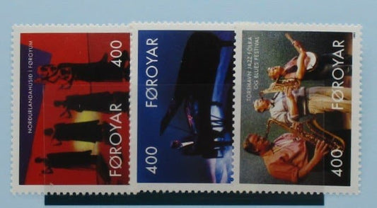 Faroe Islands Stamps, 1993, SG235-237, Mint image 0